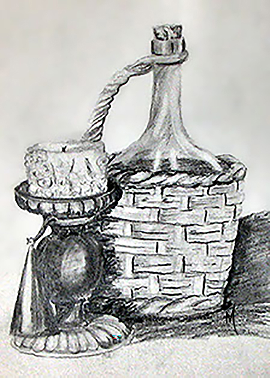 candle in a Jug