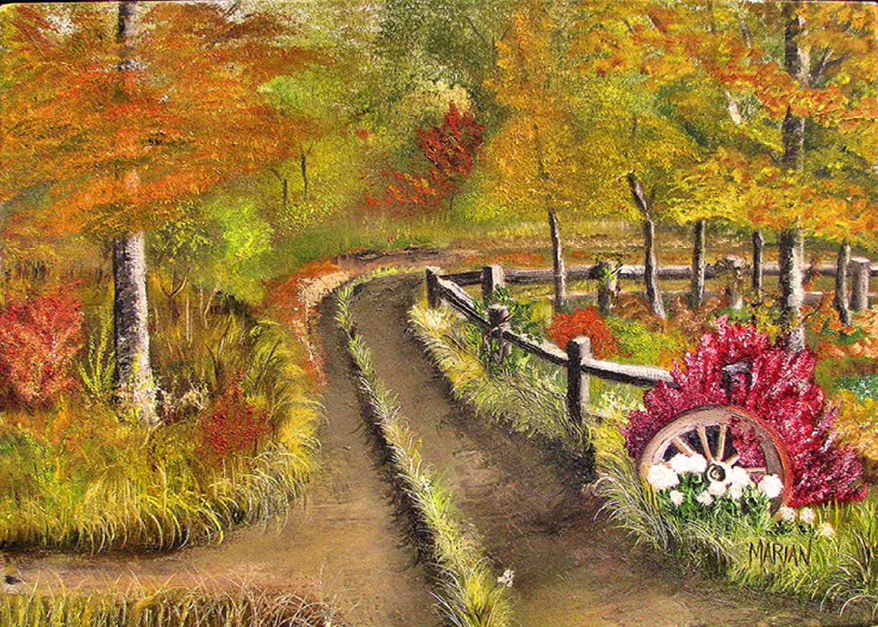 autumn road